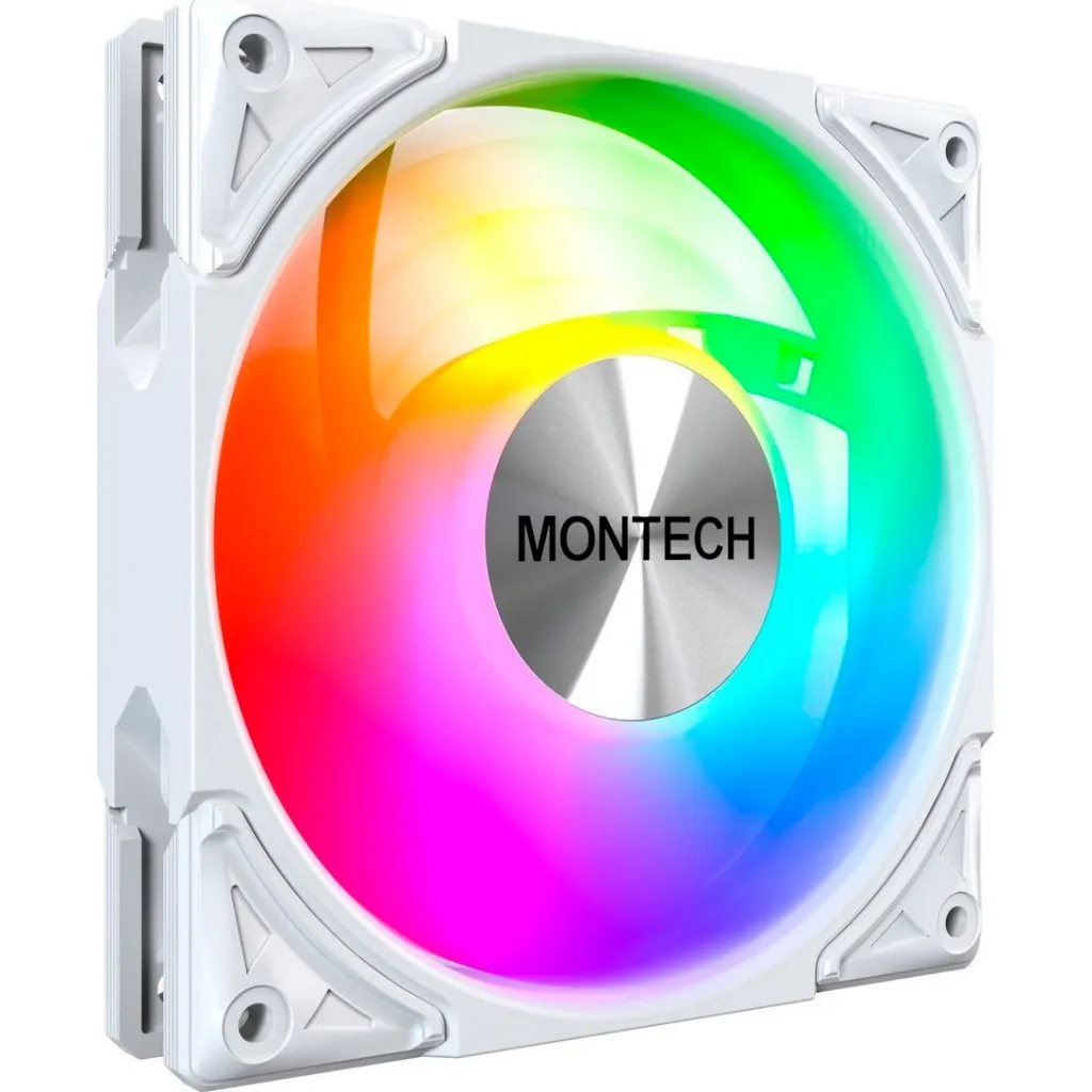 Вентилятор для корпуса MONTECH METAL PRO 12 ARGB PWM WHT