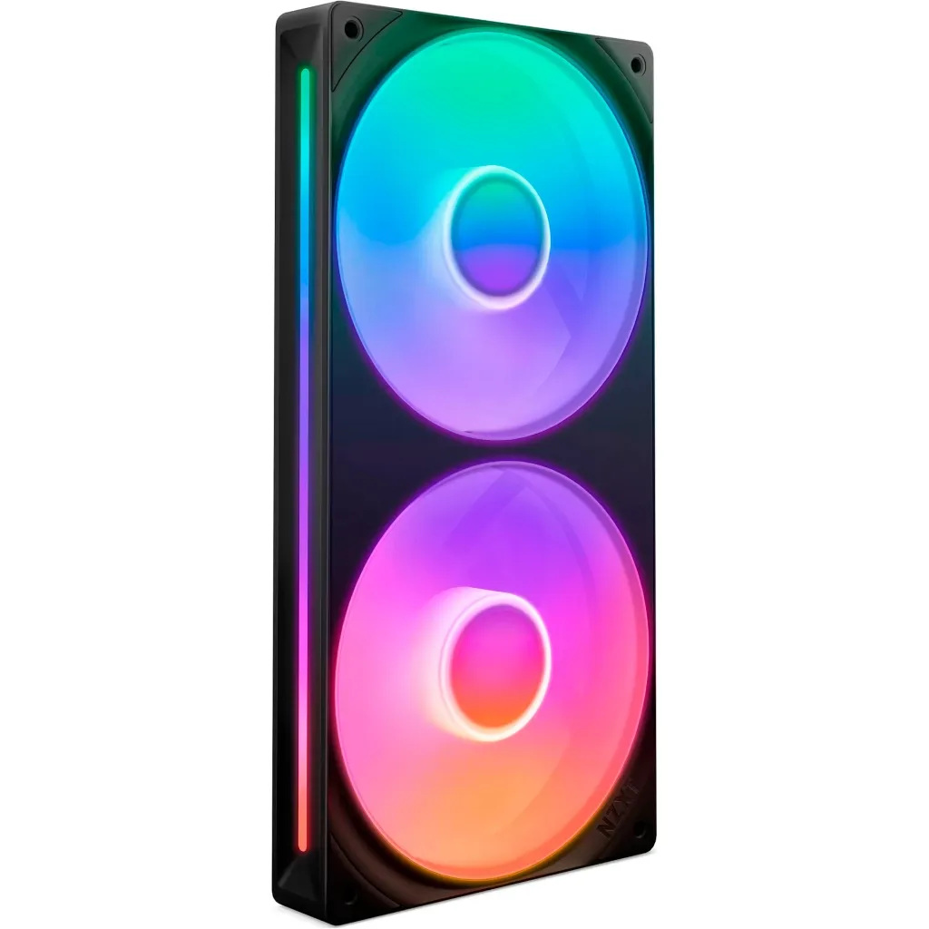 Вентилятор для корпуса NZXT F240 RGB Core Fan (Single Frame) - Black (RF-U24HF-B1)