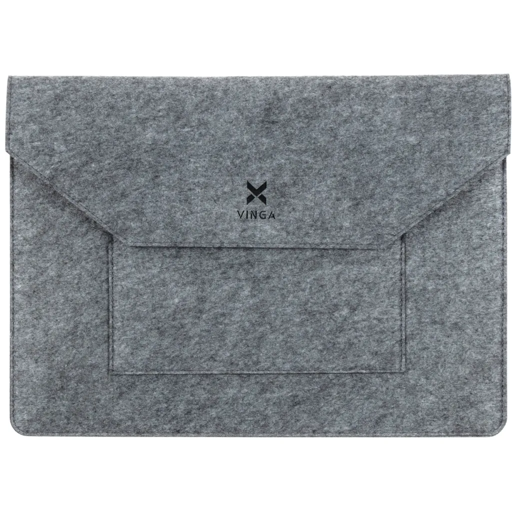 Чохол для ноутбука Vinga 15.6" NSF150 Envelope Gray (NSF150EGY)