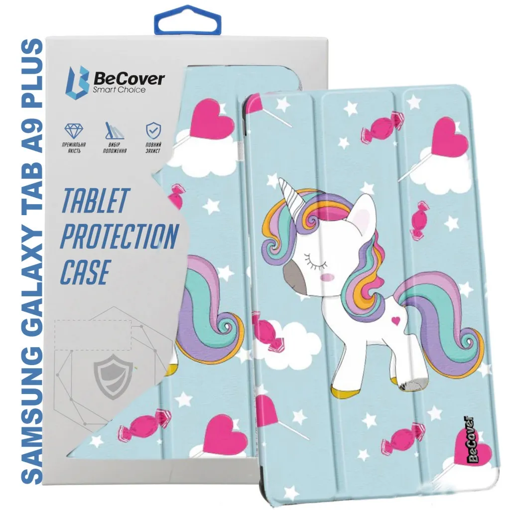 Чохол для планшета BeCover Flexible TPU Mate Samsung Tab A9 Plus SM-X210/SM-X215/SM-X216 11.0" Unicorn (710352)