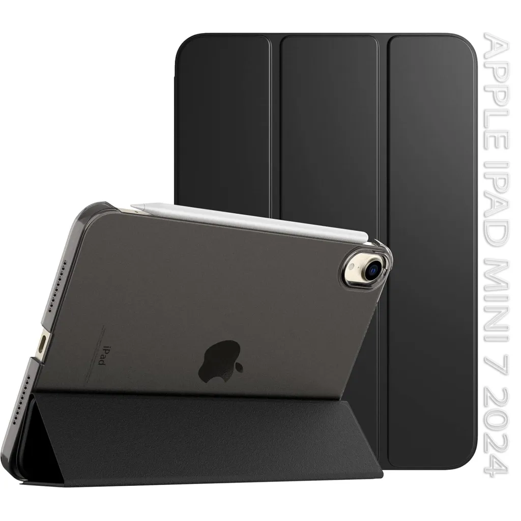 Чохол для планшета BeCover Tri Fold Hard Apple iPad Mini 7 2024 Black (712450)