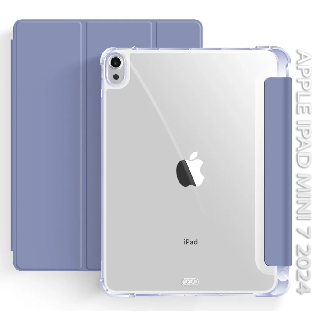 Чохол для планшета BeCover Soft Edge Apple iPad Mini 7 2024 Purple (712471)