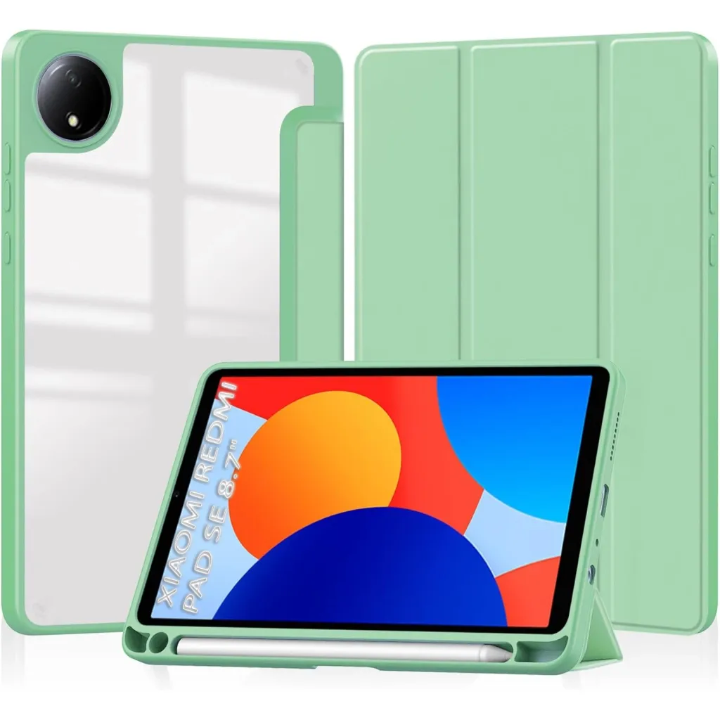 Чехла для планшета BeCover Soft Edge TPU Xiaomi Redmi Pad SE 8.7" Green (712567)