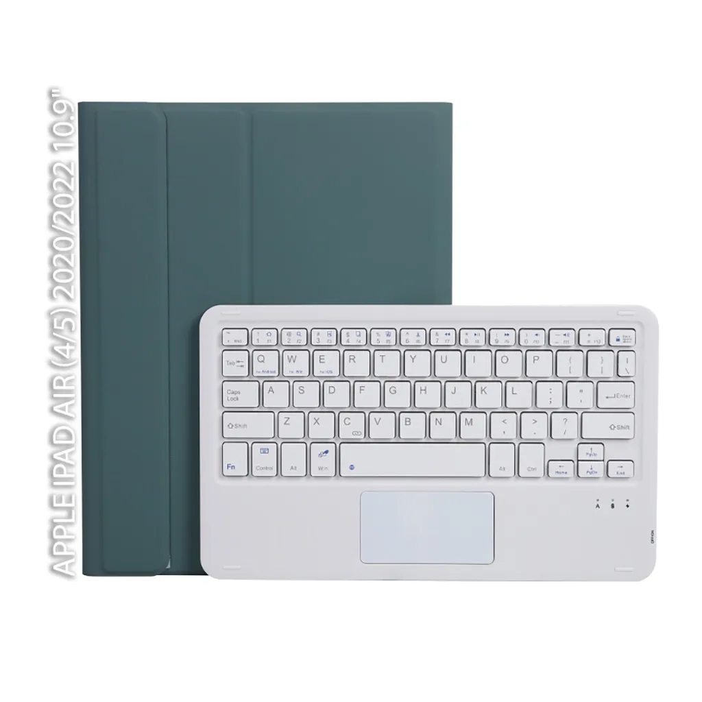 Чохол для планшета BeCover Keyboard+TouchPad Apple iPad Air (4/5) 2020/2022 10.9" Dark Green (712371)