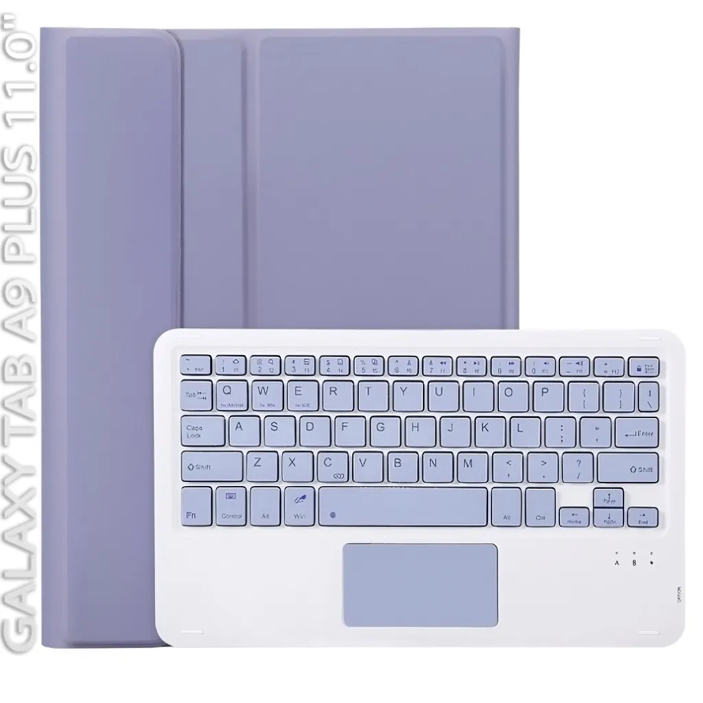 Чохол для планшета BeCover Keyboard+TouchPad Samsung Tab A9 Plus SM-X210/SM-X215/SM-X216 11.0" Purple (712416)