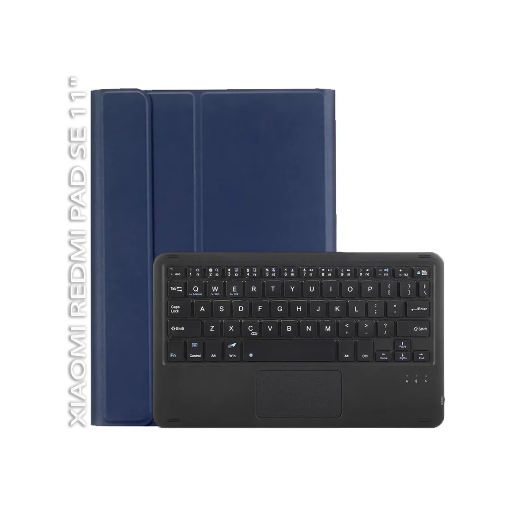 Чохол для планшета BeCover Keyboard+TouchPad Xiaomi Redmi Pad SE 11" Deep Blue (712396)