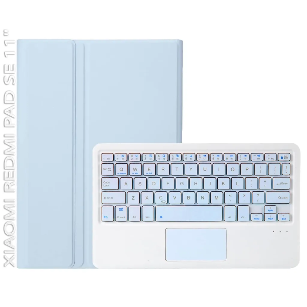 Чохол для планшета BeCover Keyboard+TouchPad Xiaomi Redmi Pad SE 11" Light Blue (712398)