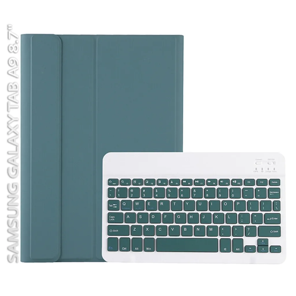 Чохол для планшета BeCover Keyboard Samsung Tab A9 SM-X115 8.7" Dark Green (712357)