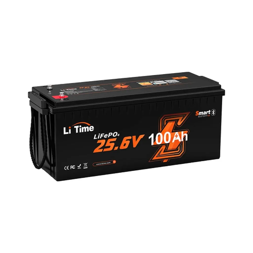  Litime 24V-100Ah Bluetooth, 2560Wh (Litime-24V100Ah-BT)