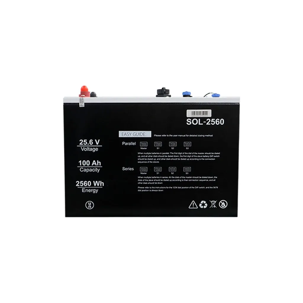 Батарея LiFePo4 Solinved 25.6V - 100Ah (SOL-2560)