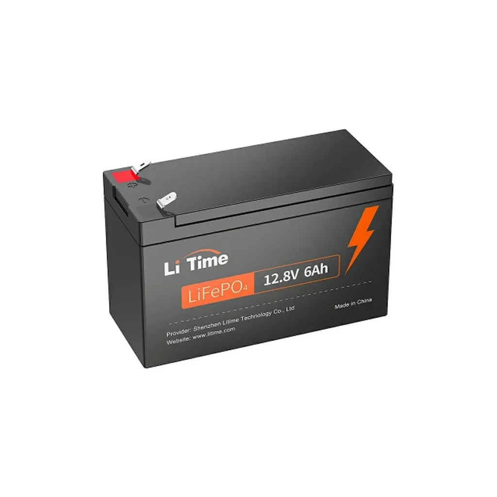  Litime 12.8V-6Ah (Li-Time-LiFePO4-12.8-6)