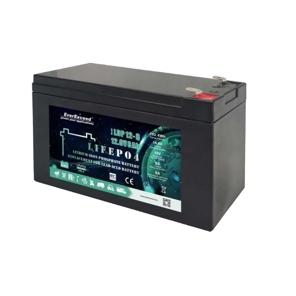 Батарея LiFePo4 EverExceed LDP 12.8V - 8Ah (LDP12-8)