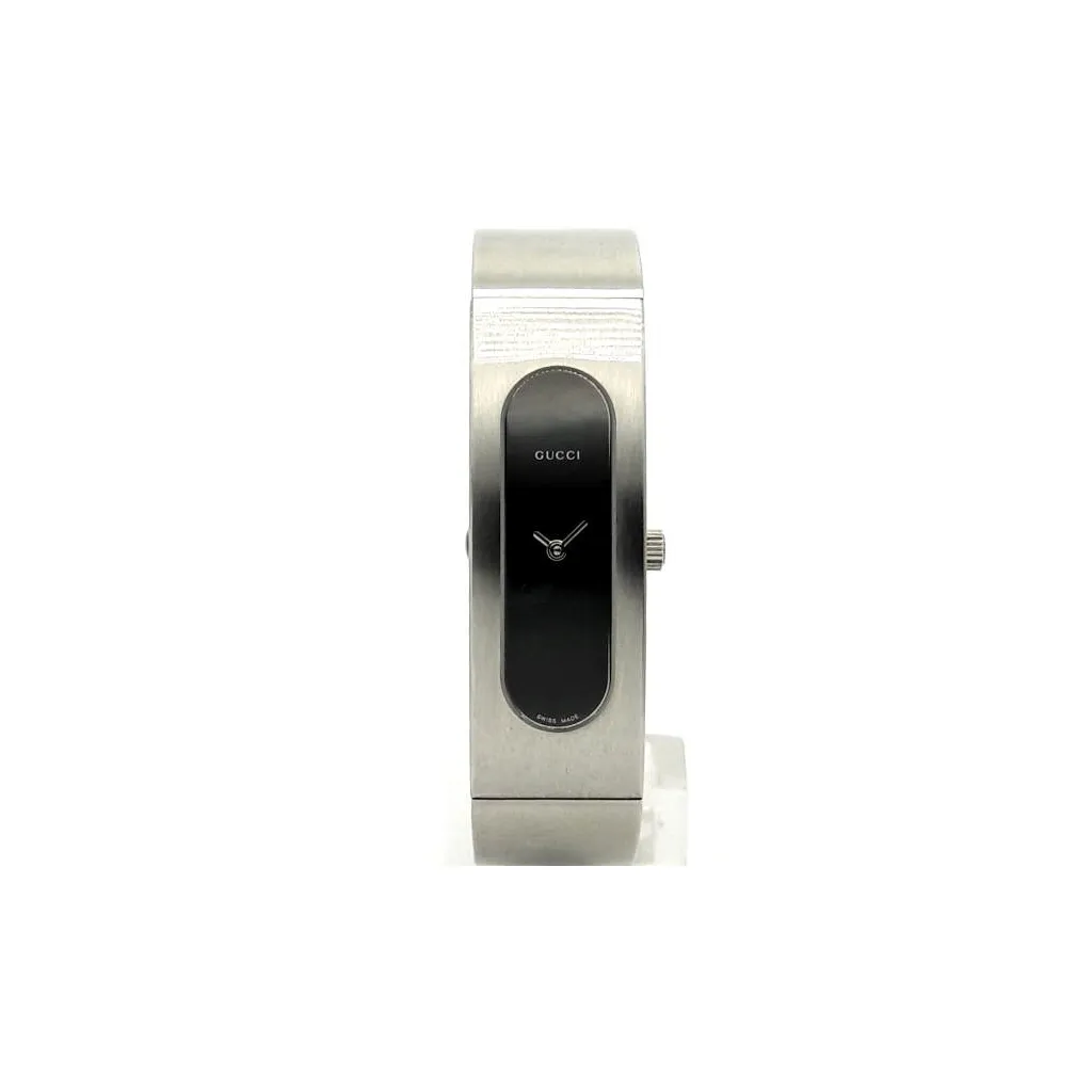 Наручний годинник Gucci 2405SP 02436 BLK/STEEL/BRACELET