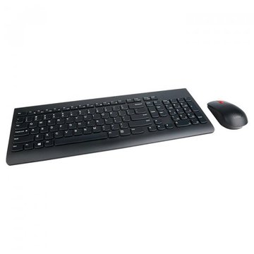Комплект (клавіатура і мишка) Lenovo Essential Wireless Black