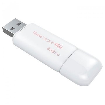 Флеш память USB Team 8 GB C173 Pearl White