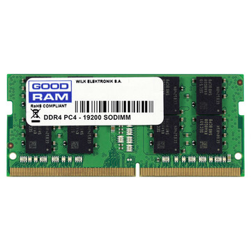 Оперативная память Goodram SO-DIMM 16Gb DDR4 PC2666 (GR2666S464L19/16G)