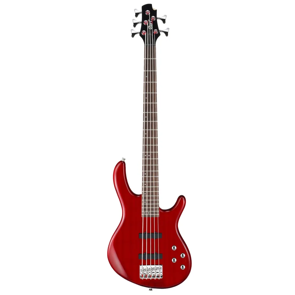  Cort Action V Plus Trans Red (Action Bass V Plus TR)