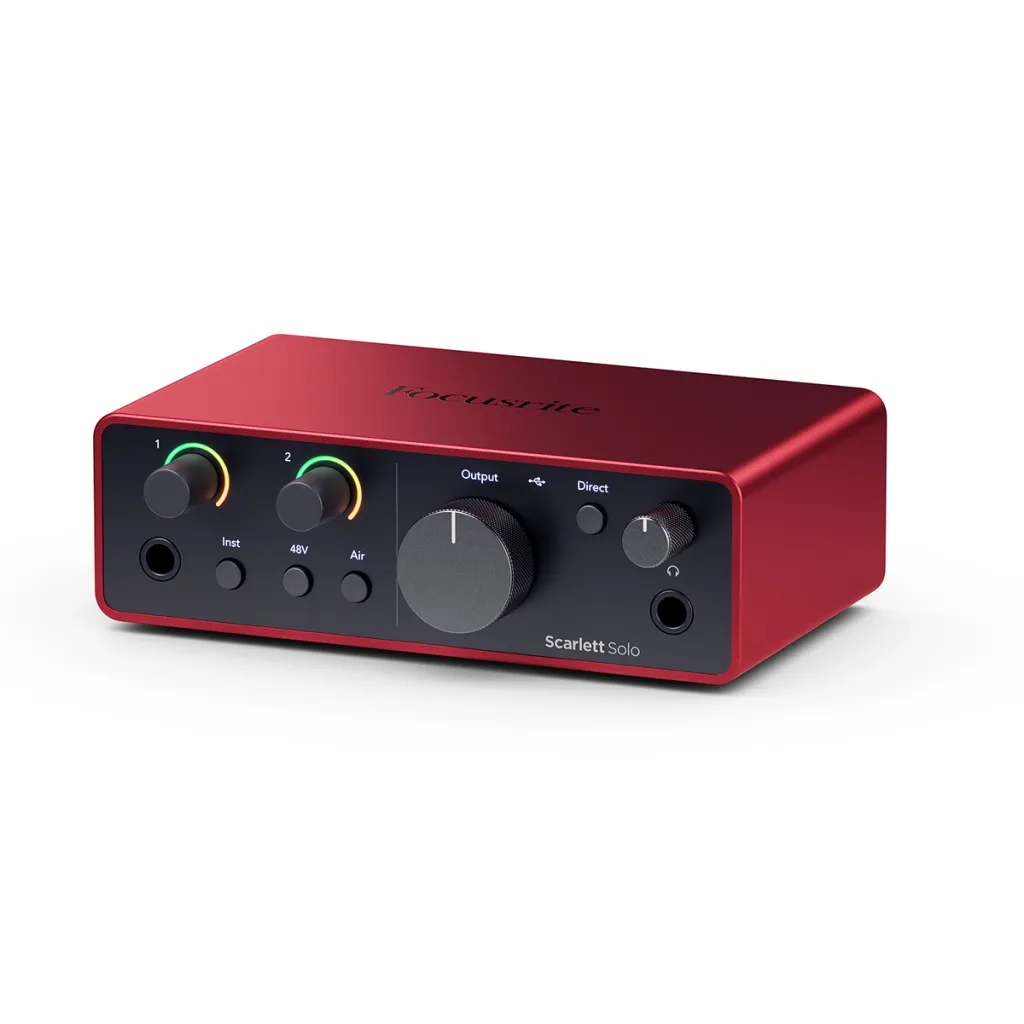  Focusrite Scarlett Solo 4th Gen (234617)