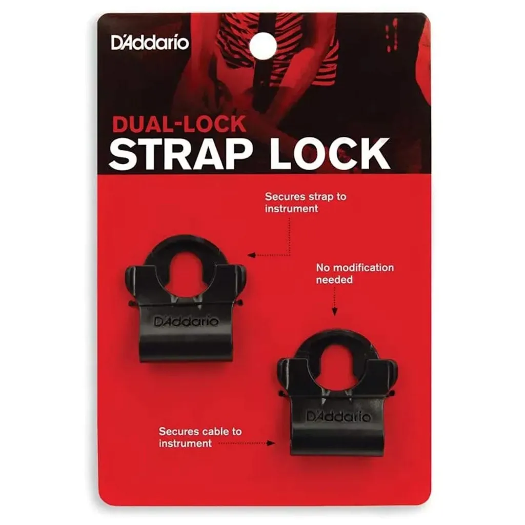  D'Addario Dual-Lock Strap Lock (PW-DLC-01)