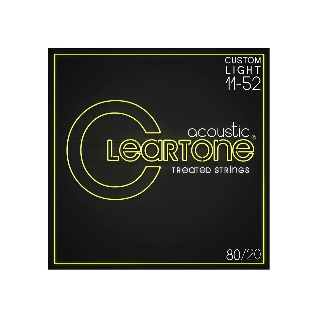 Струны для гитары Cleartone Acoustic 80/20 Bronze Ultra Light (11-52) (7611)