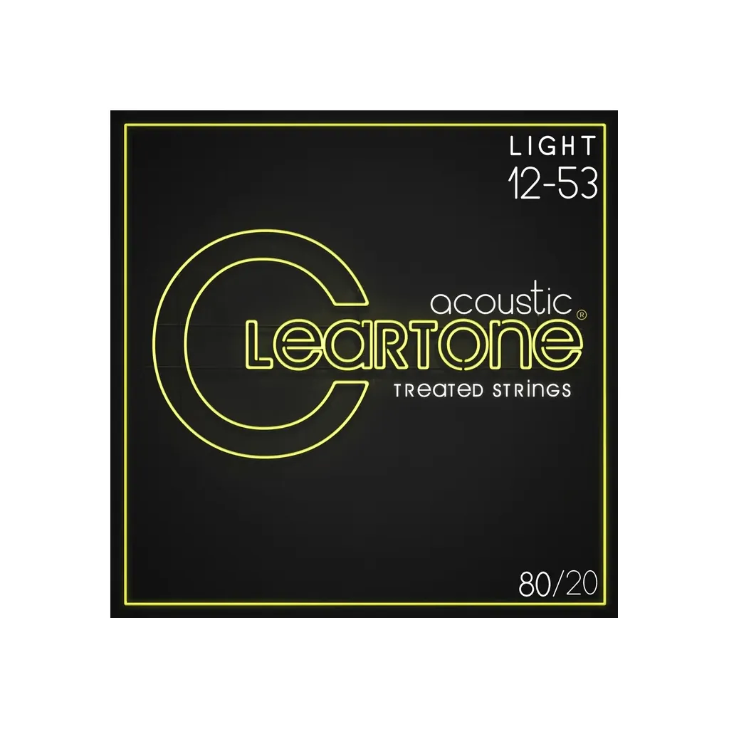 Струны для гитары Cleartone Acoustic 80/20 Bronze Light (12-53) (7612)