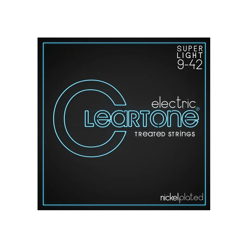 Струни для гітари Cleartone Electric Nickel-Plated Super Light (09-42) (9409)