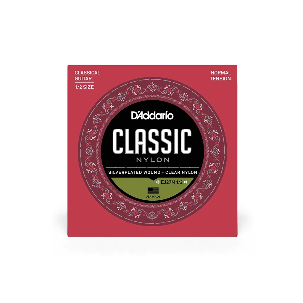 Струни для гітари D'Addario Student Classics Normal Tension 1/2 (EJ27N 1/2)