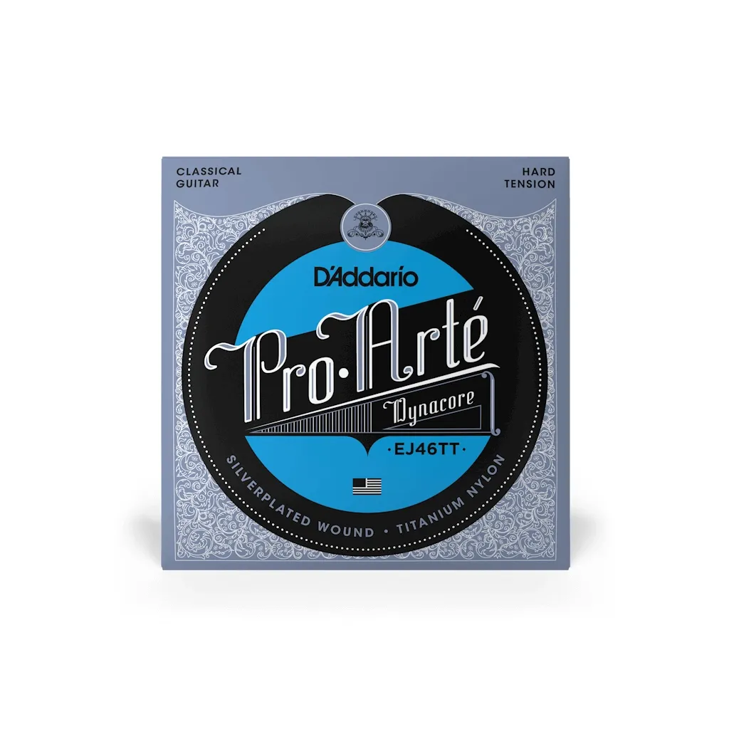 Струни для гітари D'Addario Pro-Arte Dynacore Titanium Nylon Hard Tension (EJ46TT)