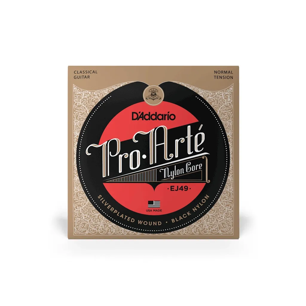 Струны для гитары D'Addario Pro-Arte Black Nylon Normal Tension (EJ49)