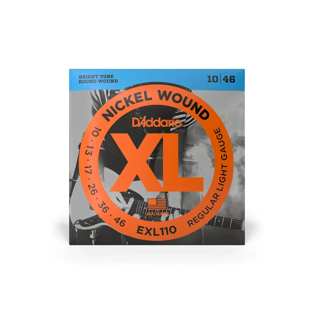 Струны для гитары D'Addario XL Nickel Wound Regular Light (10-46) (EXL110)