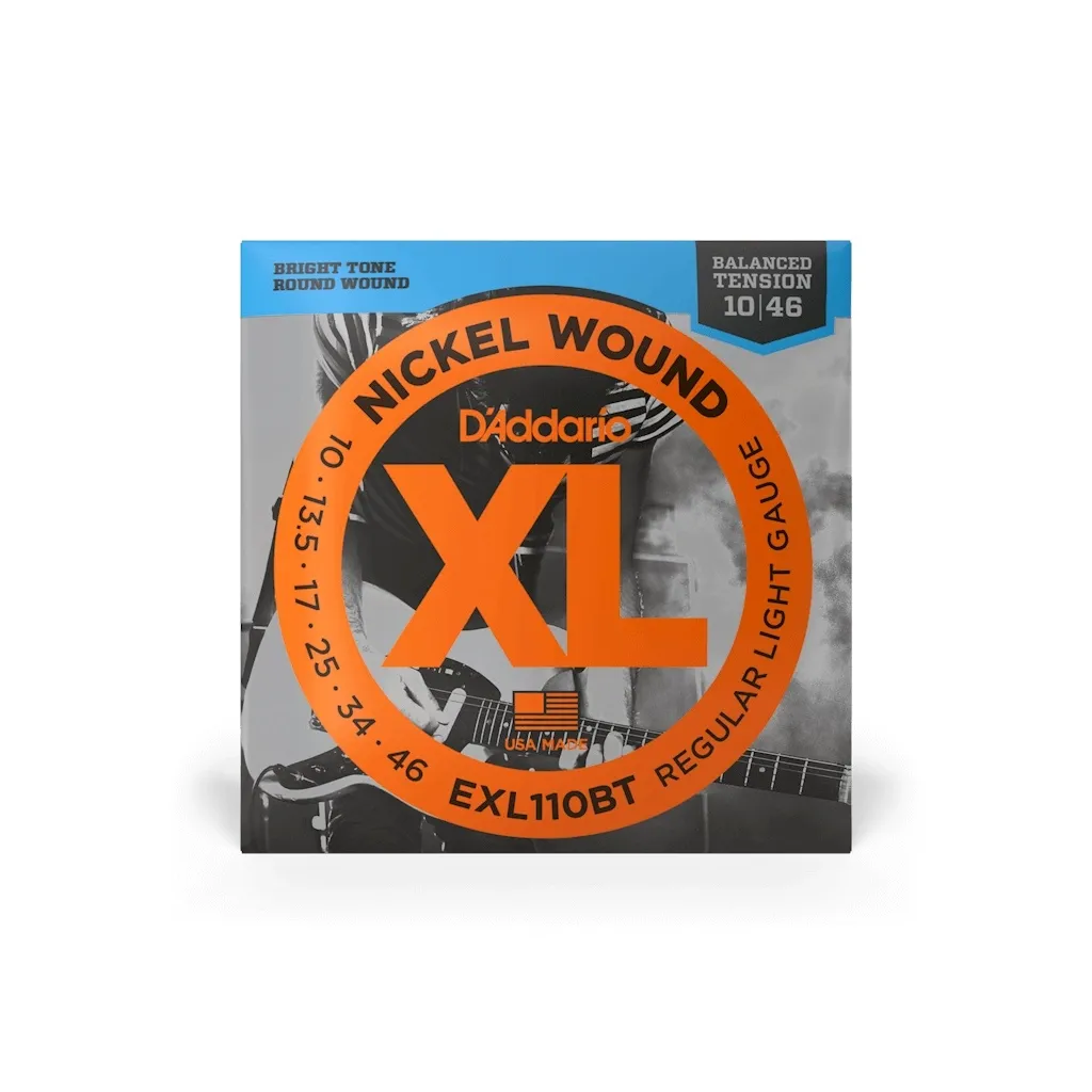 Струны для гитары D'Addario XL Nickel Wound Regular Light Balanced Tension (10-46) (EXL110BT)