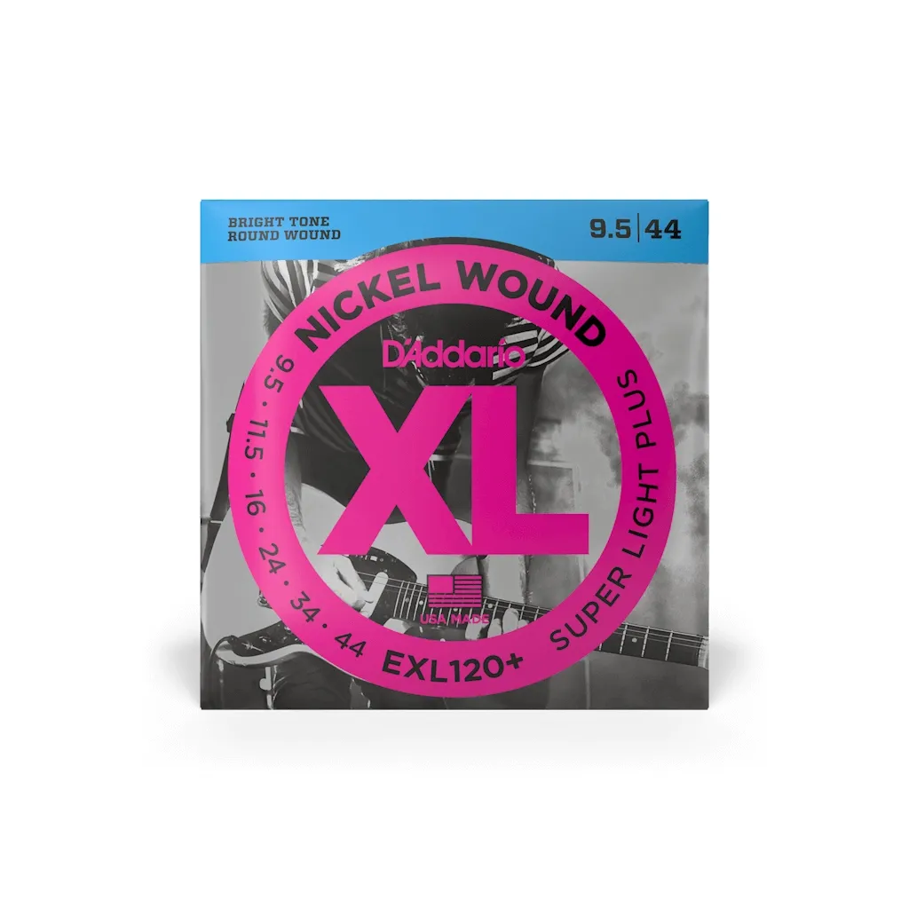 Струны для гитары D'Addario XL Nickel Wound Super Light Plus (9.5-44) (EXL120+)