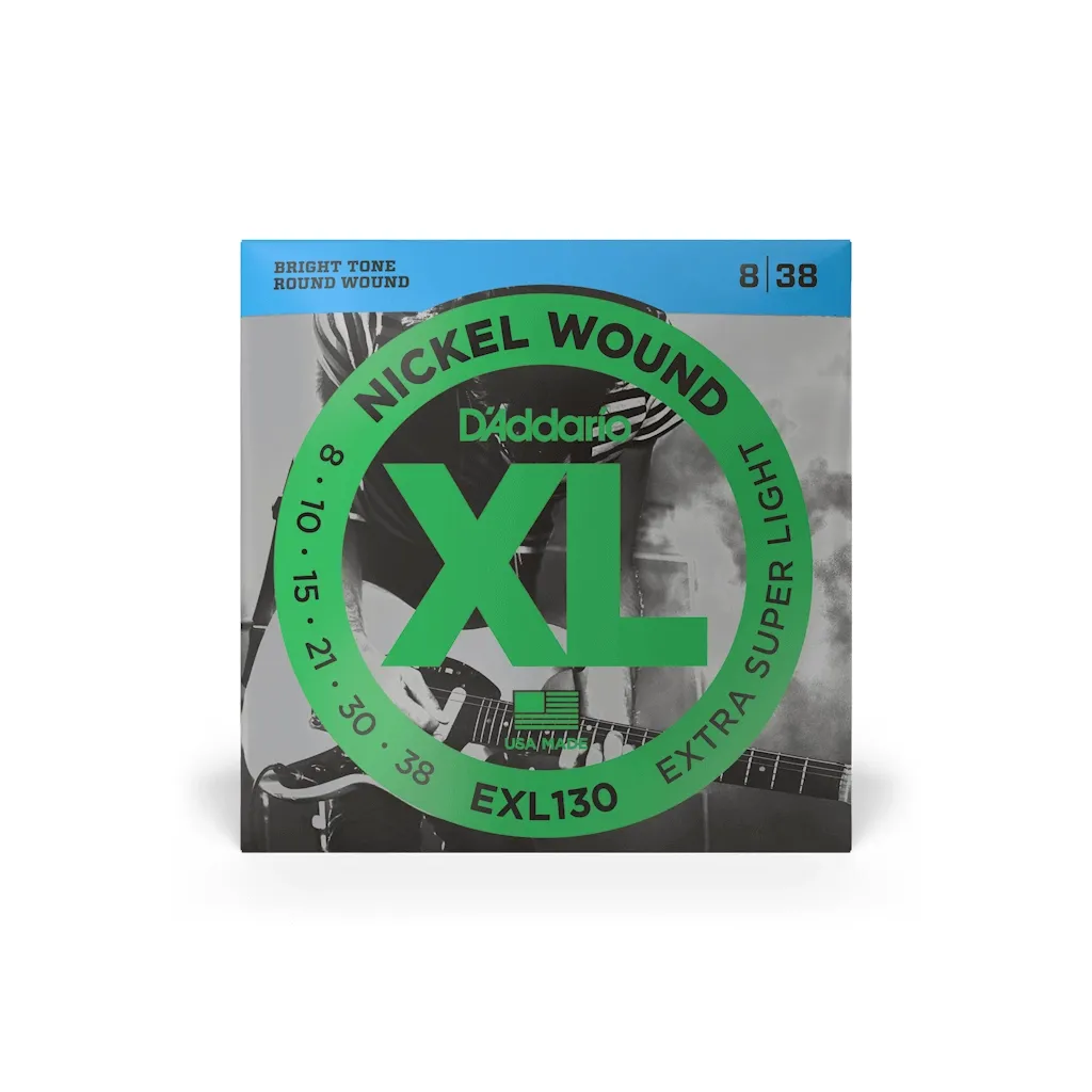 Струни для гітари D'Addario XL Nickel Wound Extra Super Light (08-38) (EXL130)