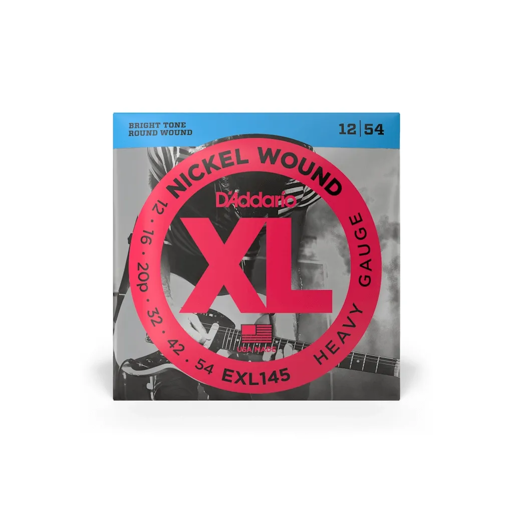 Струни для гітари D'Addario XL Nickel Wound Heavy (12-54) (EXL145)