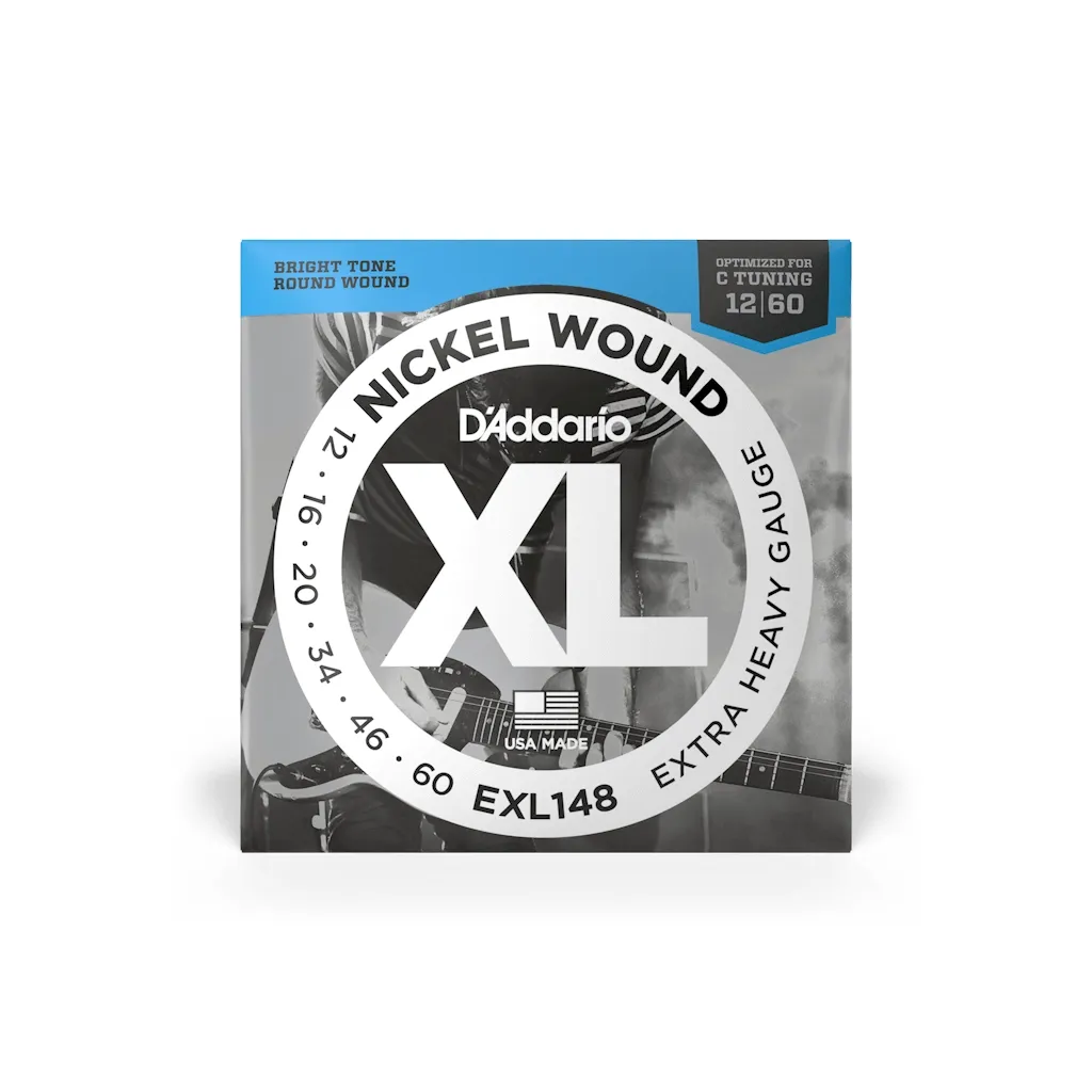 Струны для гитары D'Addario XL Nickel Wound Extra Heavy (12-60) (EXL148)