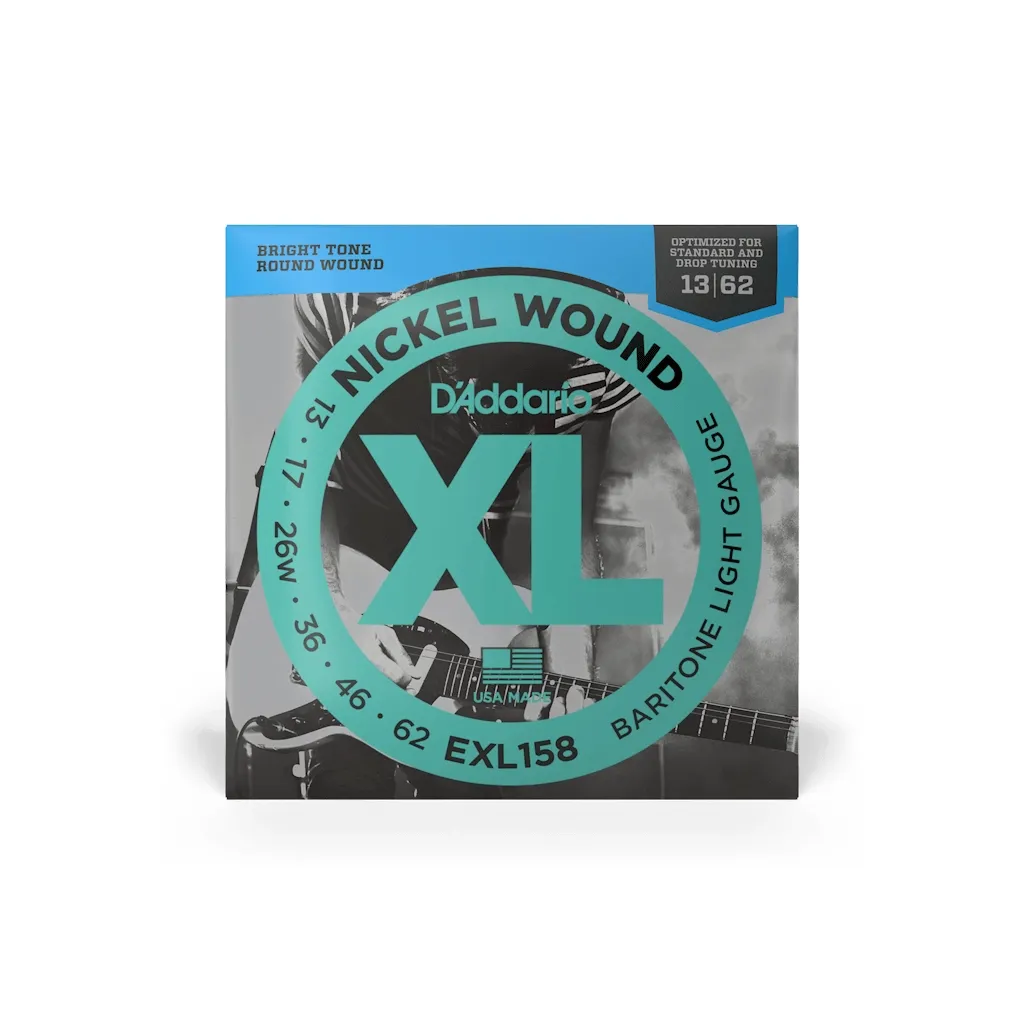 Струны для гитары D'Addario XL Nickel Wound Baritone Light (13-62) (EXL158)