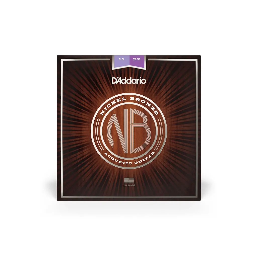 Струны для гитары D'Addario Nickel Bronze Custom Light (11-52) (NB1152)