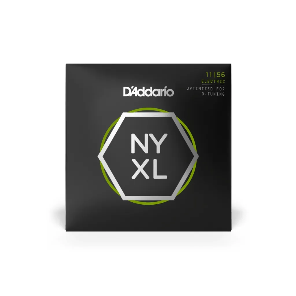 Струны для гитары D'Addario NYXL Medium Top / Extra-Heavy Bottom (11-56) (NYXL1156)