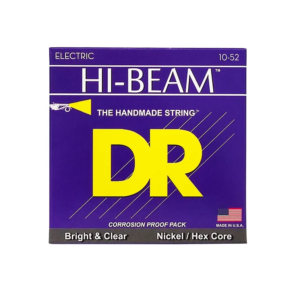 Струны для гитары DR Strings HI-BEAM Electric - Big Heavy (10-52) (BTR-10)