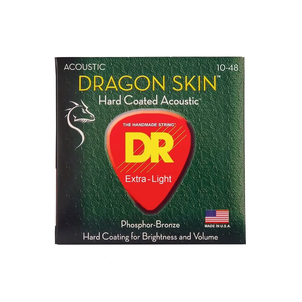  DR Strings DRAGON SKIN Acoustic - Extra Light (10-48) (DSA-10)