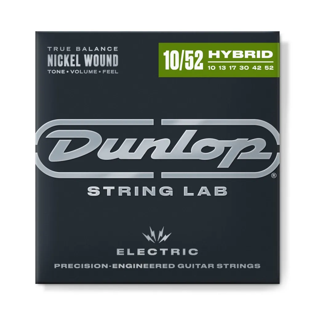 Струни для гітари Jim Dunlop Nickel Wound Electric Guitar Strings (10-52) (DEN1052)