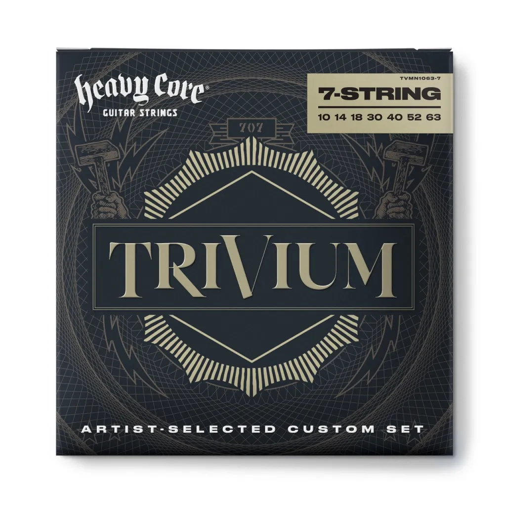  Jim Dunlop Trivium String Lab Series Guitar Strings 10-63 | 7-String (TVMN1063-7)