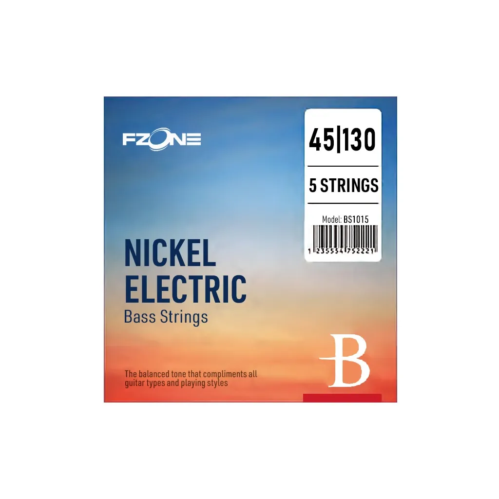 Струни для гітари Fzone Electric Bass Strings (45-130) (BS1015)