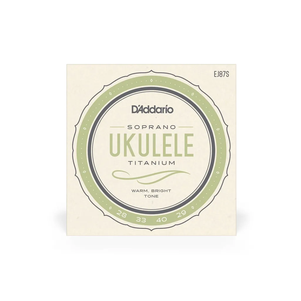  D'Addario Titanium Ukulele Soprano (EJ87S)