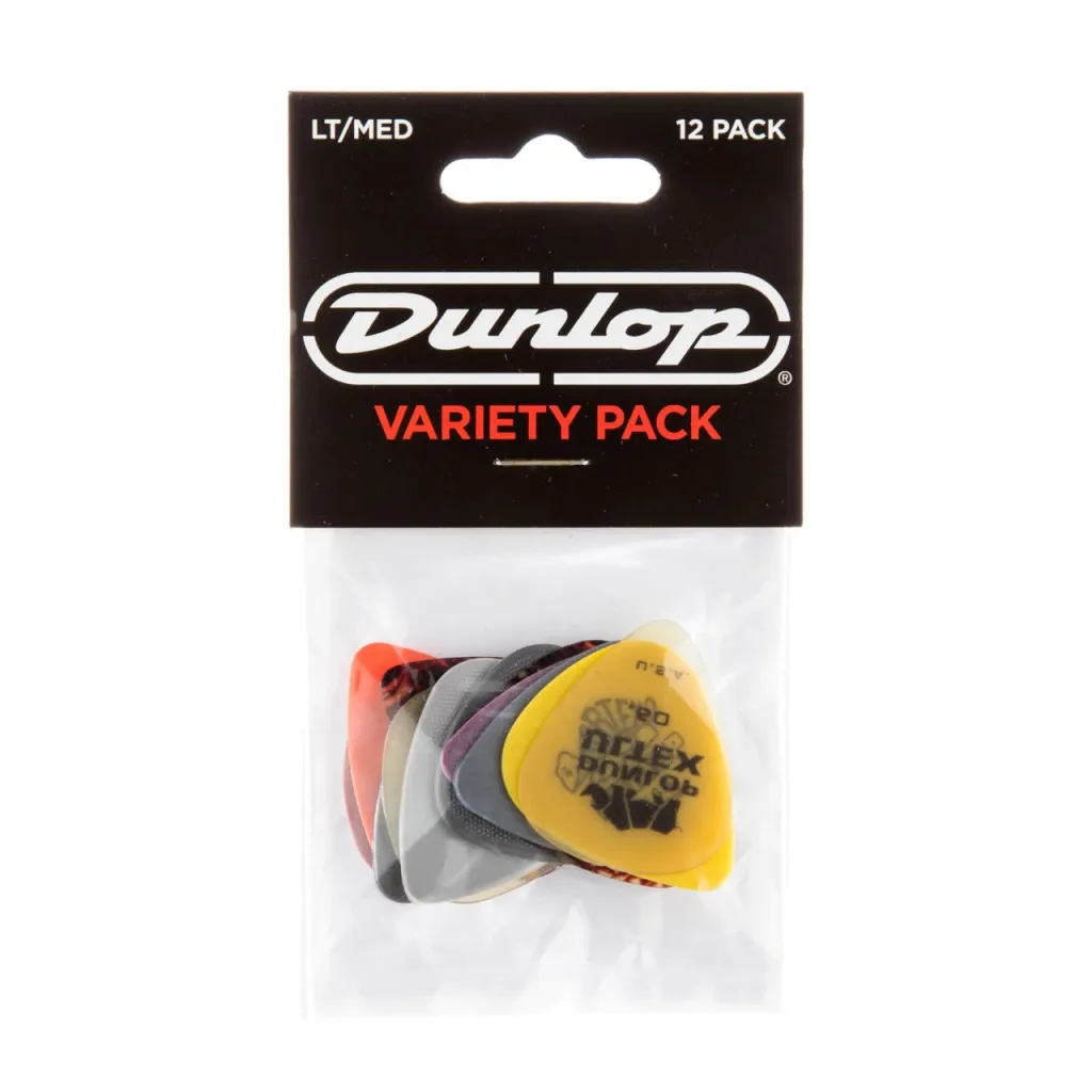  Jim Dunlop Guitar Pick LT/MD Variety Pack 12 шт. (PVP101)