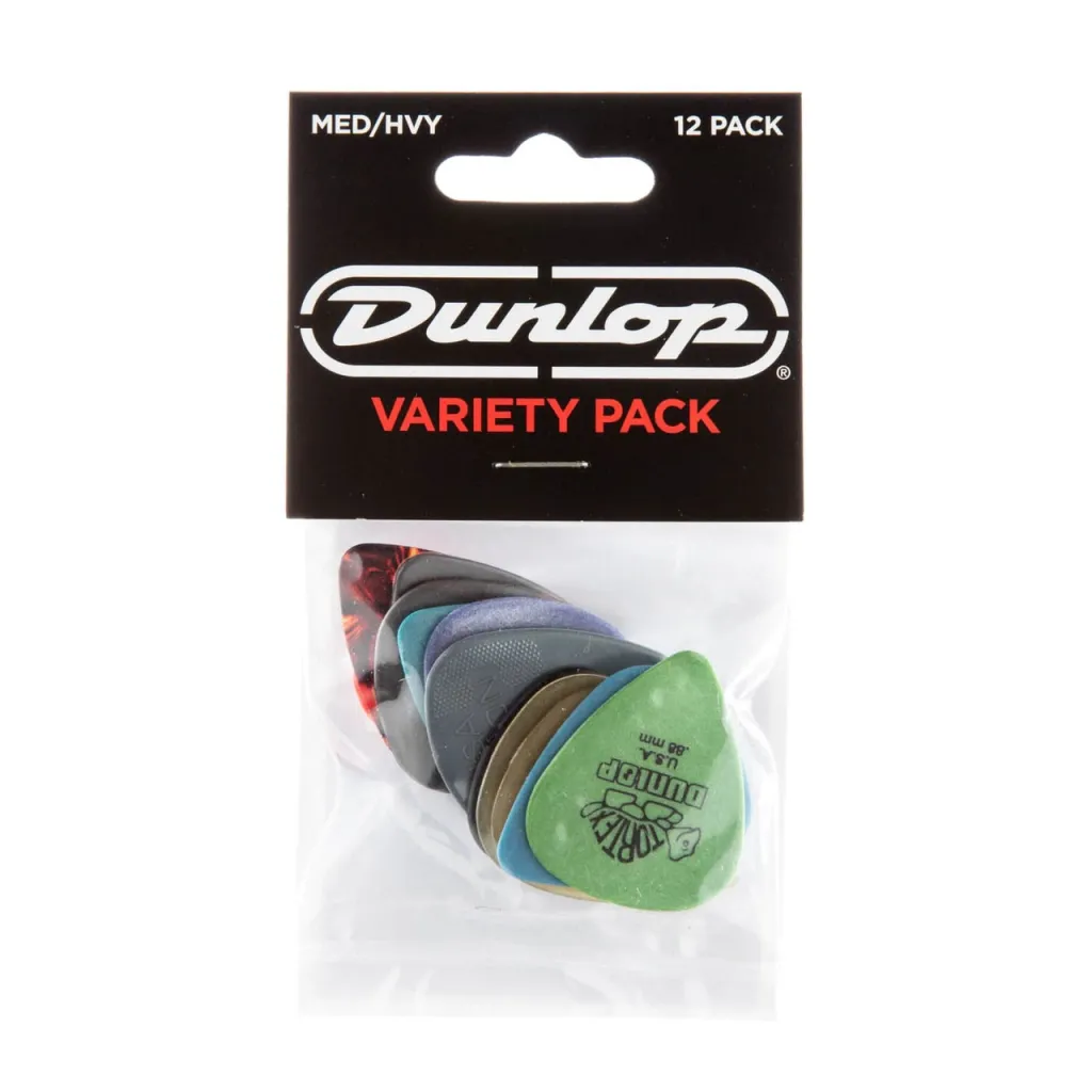  Jim Dunlop Guitar Pick MD/HV Variety Pack 12 шт. (PVP102)