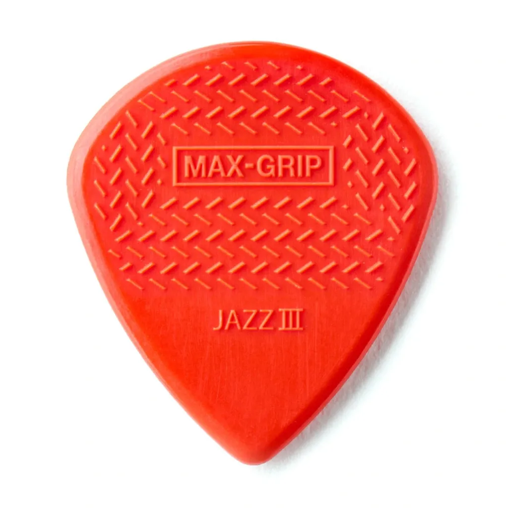  Jim Dunlop Max-Grip Jazz III Nylon Pick 6 шт. (471P3N)