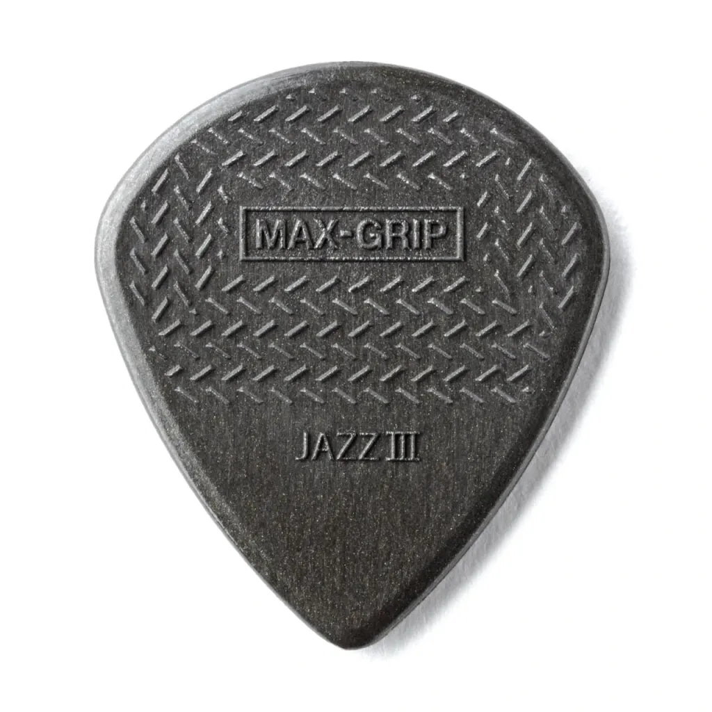  Jim Dunlop Max-Grip Jazz III Carbon Fiber Pick 6 шт. (471P3C)