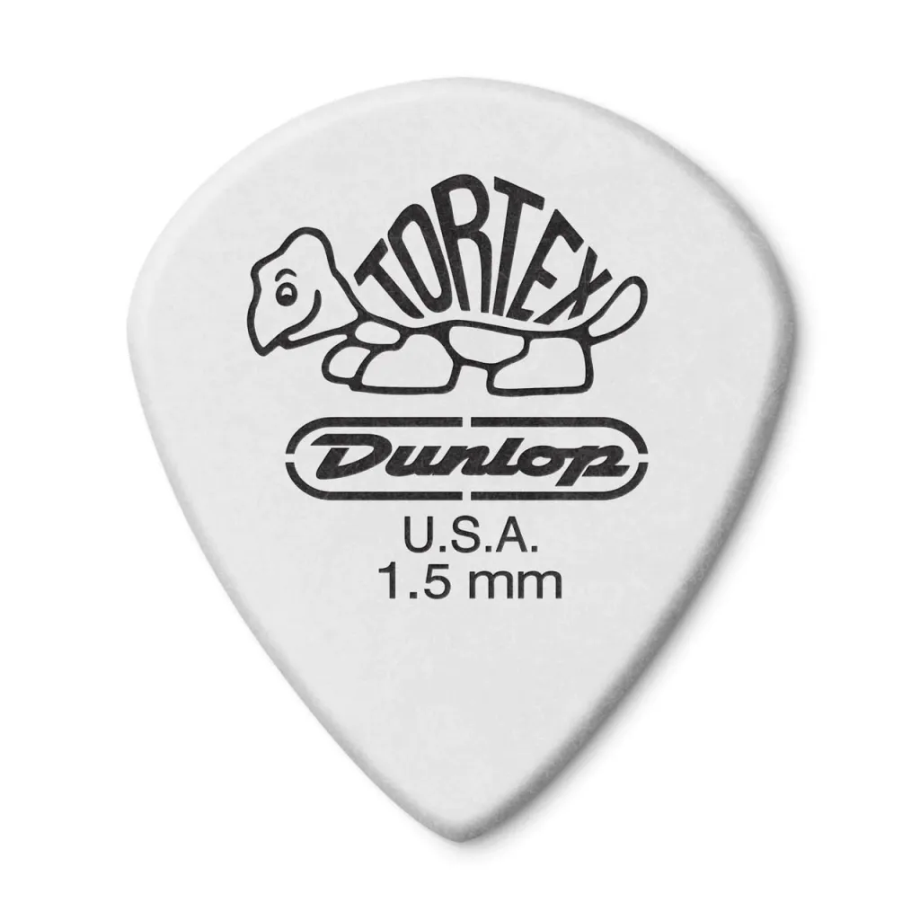  Jim Dunlop Tortex White Jazz III Pick 1.50mm 12 шт. (478P1.5)