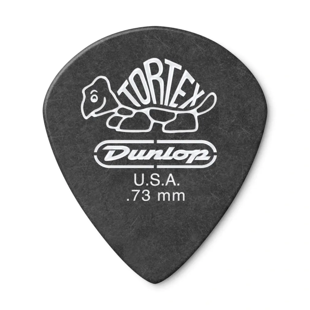  Jim Dunlop Tortex Pitch Black Jazz III Pick .73mm 12 шт. (482P.73)